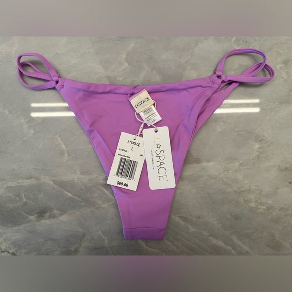 NWT! L*Space Wilder Bitsy bikini Bottom. Large $88 - Picture 2 of 3